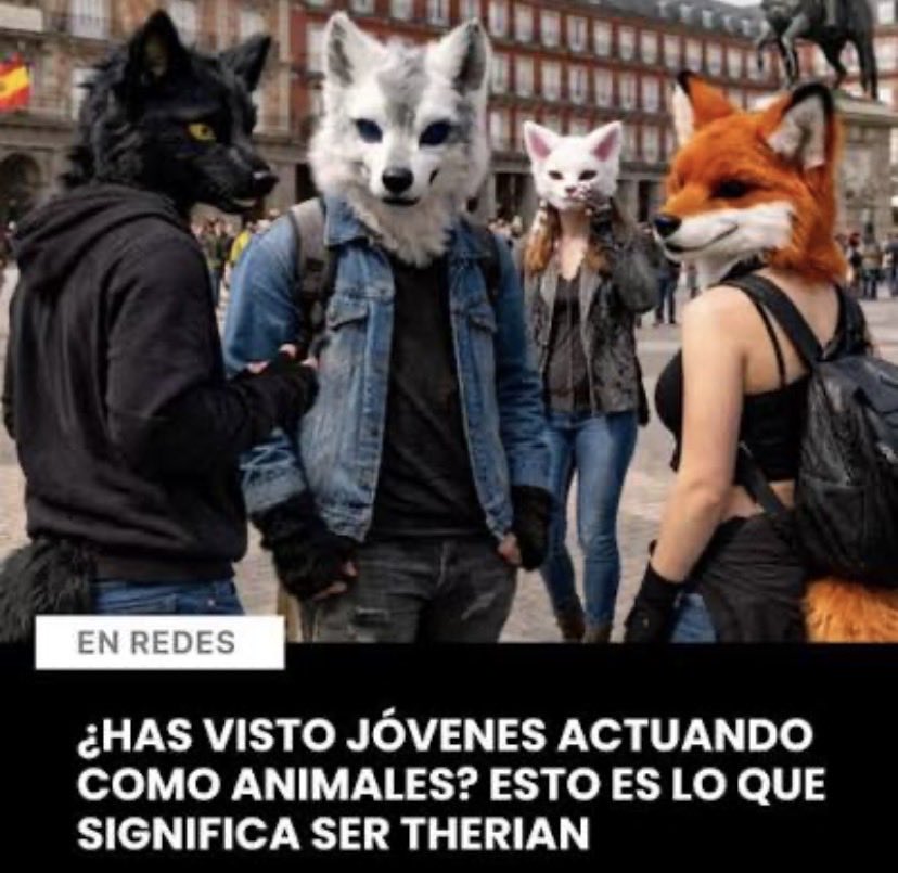 El nuevo miedo. La ultraderecha nos llenará las redes de Therian

“Therian”, es un término importado de los márgenes de internet, de foros adolescentes que mezclan identidad lúdica con fantasía. Si ahora salen de la marginalidad de las diversiones privadas no es por azar sino por