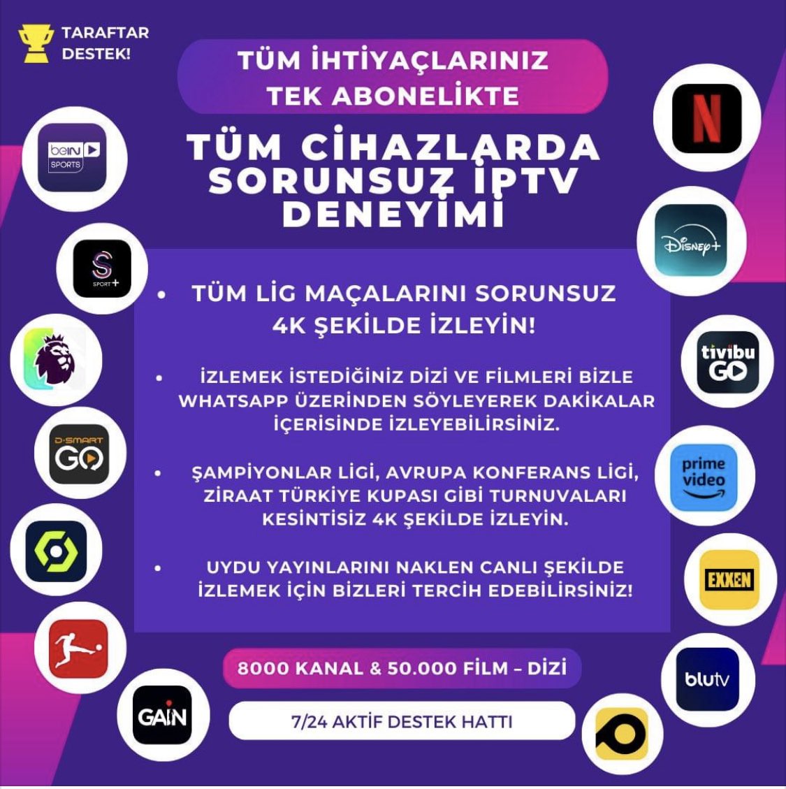 BestBoxTRiptv's tweet photo. @kovacxxx Hepsi tek bir yerde, profilimdeki numaradan mesaj atabilirsiniz https://t.co/rN1XZ3U2jC