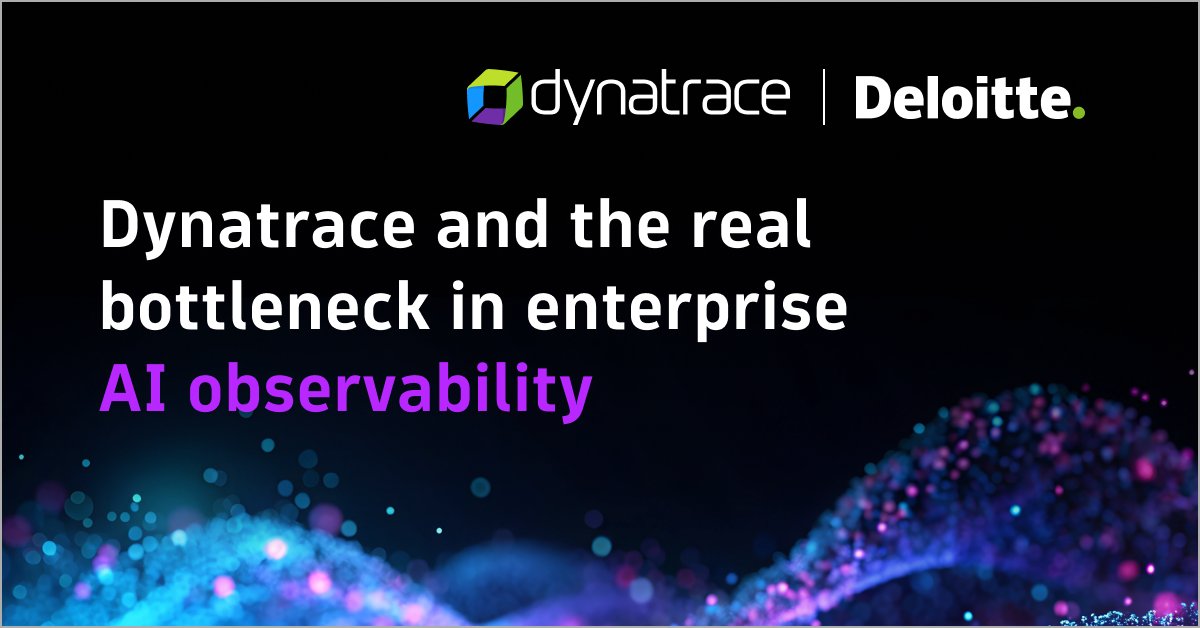 Discover how this shift is breaking silos, enabling real-time insights, and redefining governance for autonomous systems. Read more. content-dynatrace-social.com/wj00818Pr8