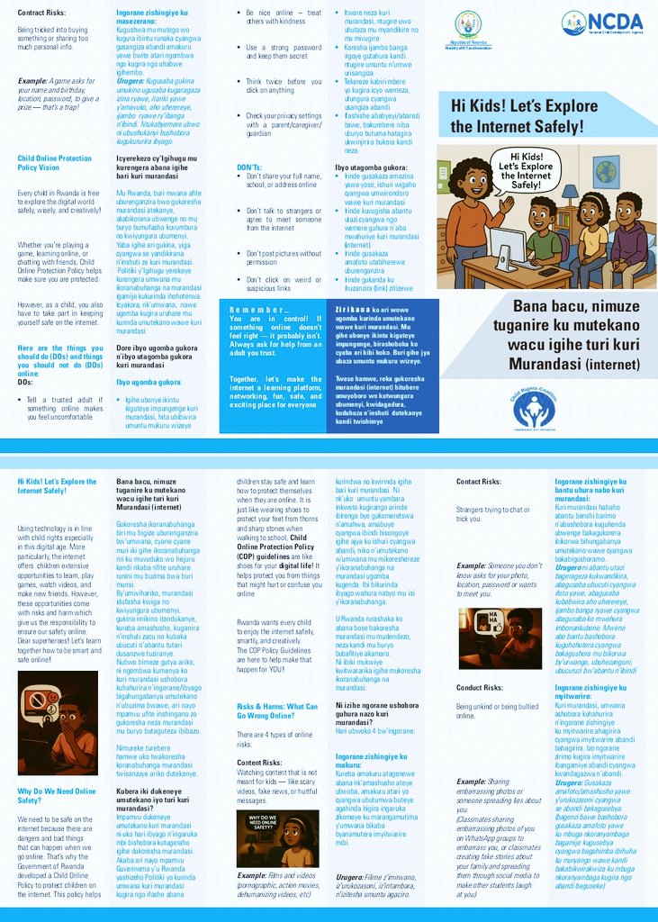 Coalition Umwana ku Isonga (CUI). tweet media