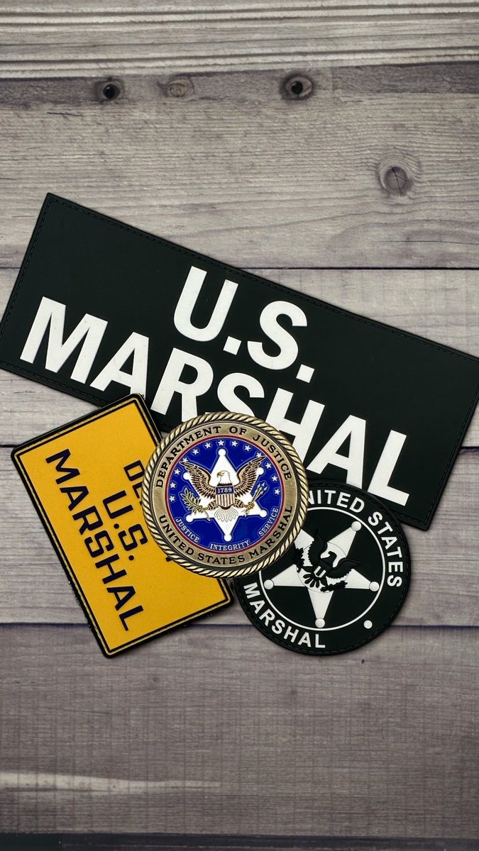 Recognized nationwide: the badge, the seal, and the patch of the