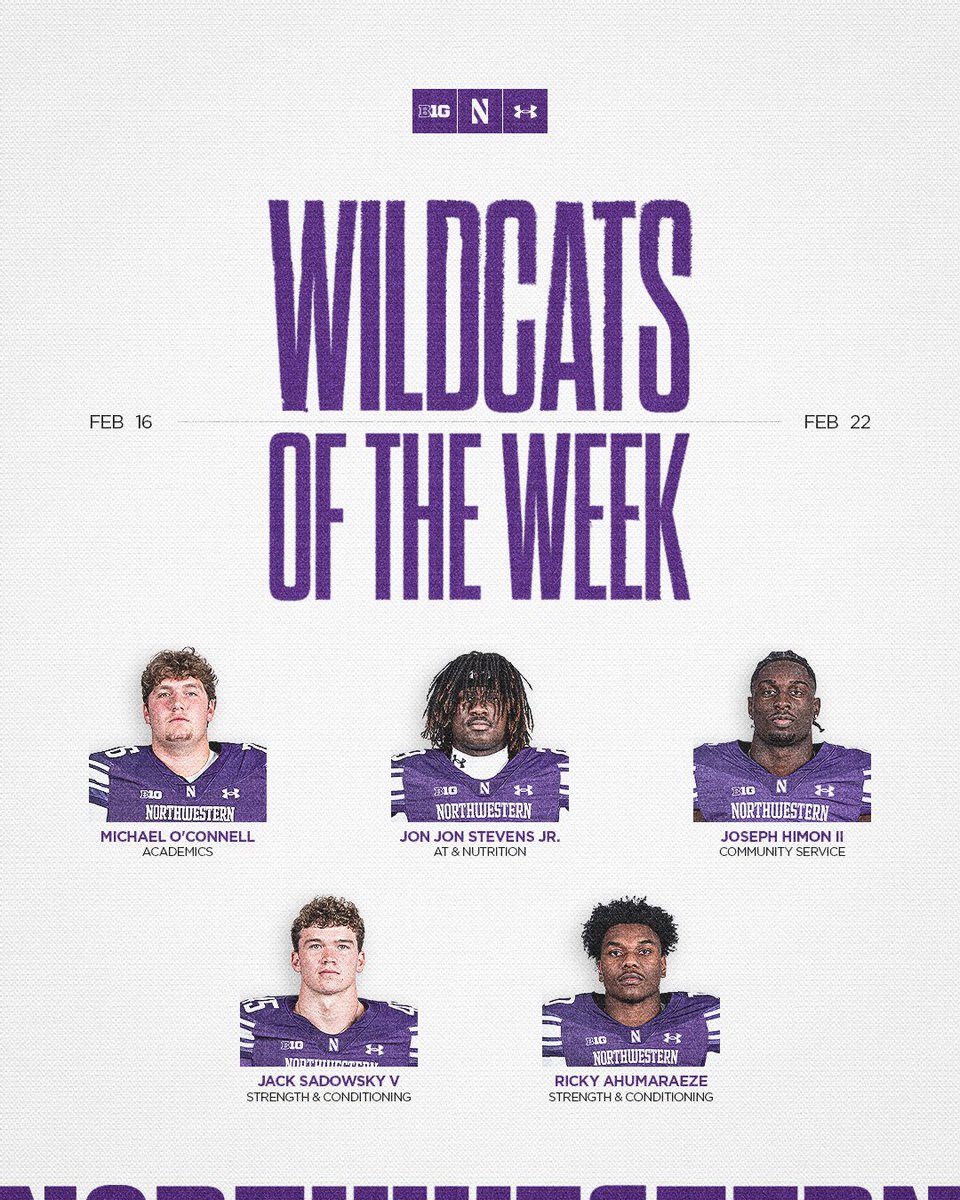 Northwestern Football tweet media