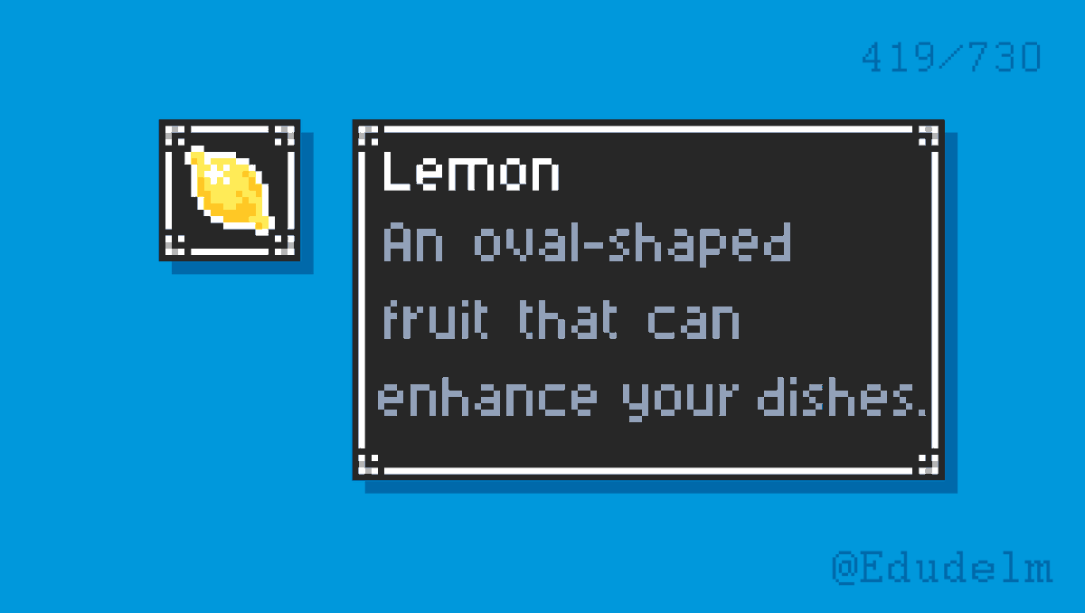 Edudelm's tweet image. #citrus #pixel_dailies #pixelart
