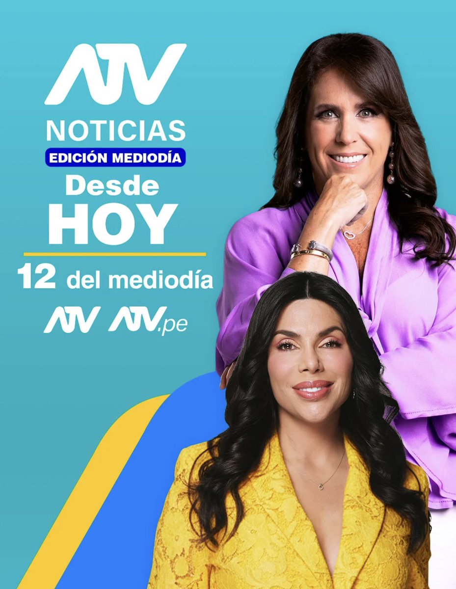 ATVPeFans's tweet photo. #ATVNoticiasMediodia

GRAN ESTRENO HOY 12 del mediodía 

¡REALMENTE IMPERDIBLE! 

@atvpe https://t.co/Fi53i0wDBV