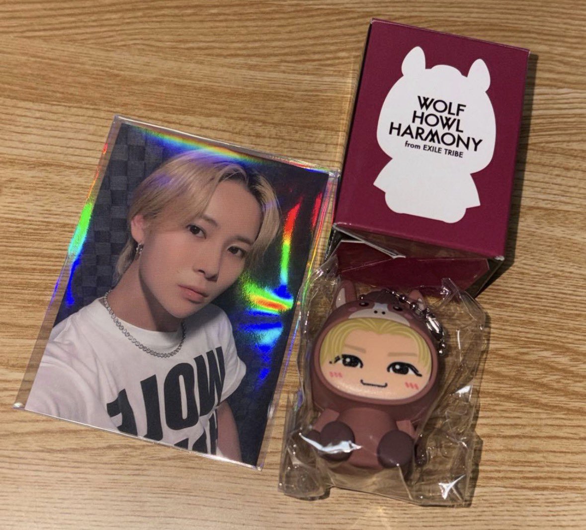 GENERATIONS WOLFHOWLHARMONY 馬 着ぐるみキーホルダー 干支 ガチャ