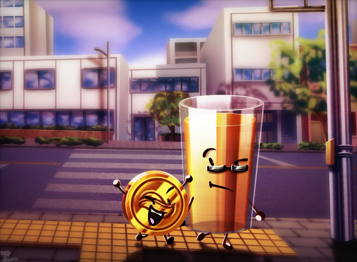 I love to draw coin and oj I love tjem #villageofobjects