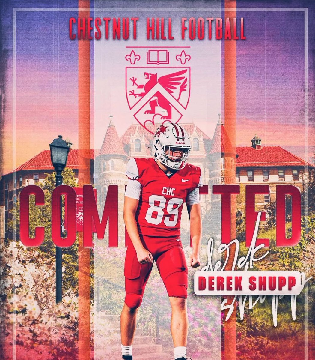 MuhlenbergFball's tweet image. Congratulations to Derek Shupp on his commitment to Chestnut Hill! #CommunityofWinners #GoMuhls