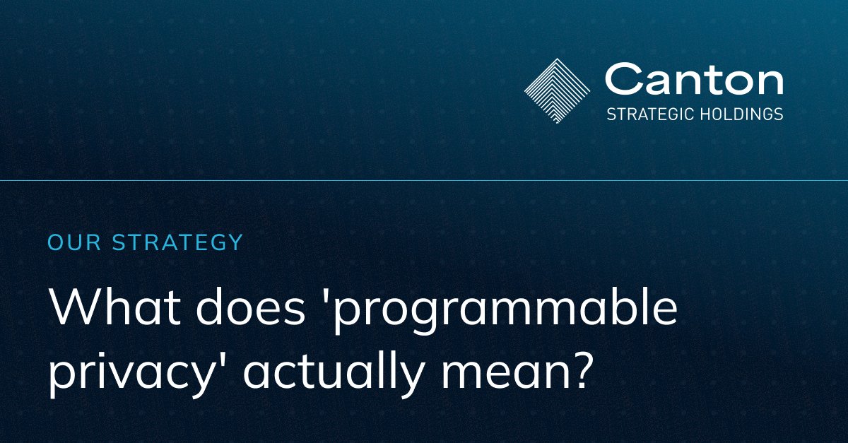 Canton Strategic Holdings tweet media