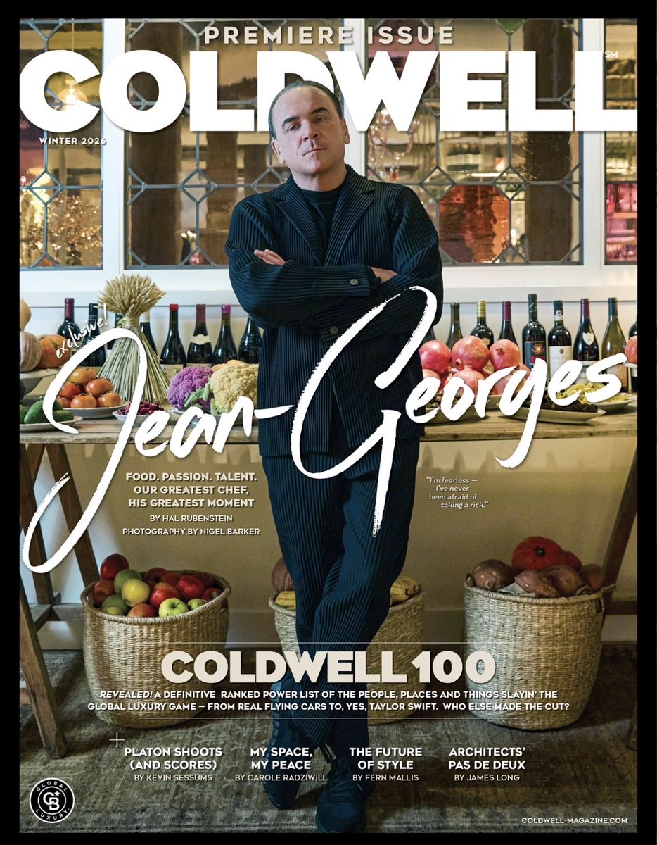 RPerezFeria's tweet image. COLDWELL launched! As editor in chief, I couldn’t be prouder of my best-in-class team: Creative Dir Kathleen Gates, ME Jim Long, Exec Ed Sarah Carpenter-Peck, Photog Dir Erika Phenner, Beauty+Luxury Ed Marco Medrano, Ad Directors Jackie Kuron, Heather Hartle #magazines #luxury