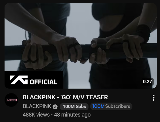 pinksview's tweet photo. BLACKPINK's youtube thumbnail 🥹 https://t.co/cuYRzrJWuq