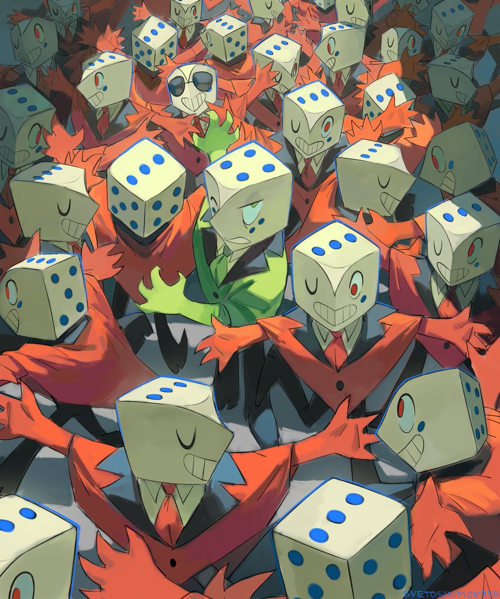 #deltarune 

Small handful of🎲