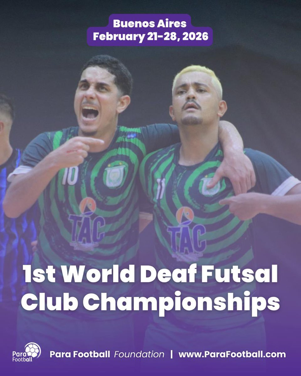 #ParaFootball 💜⚽️ tweet media