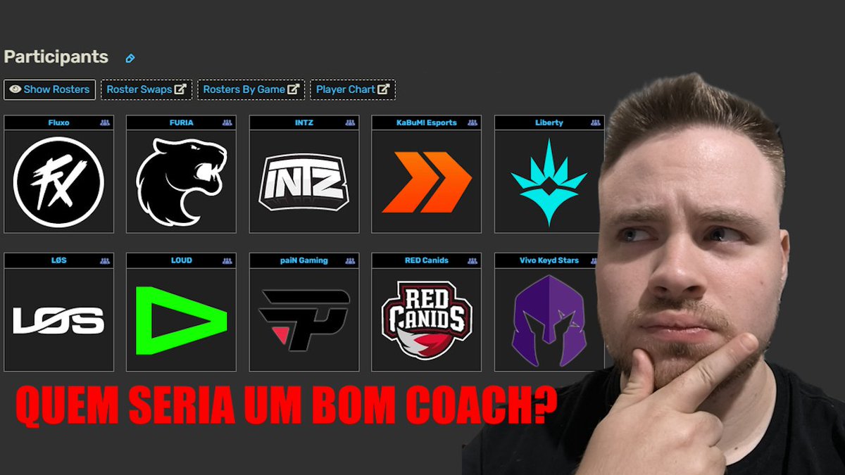 Galera, fiz um clipe de um pedaço da live de ontem onde fizeram uma pergunta sobre jogadores que eu acredito que possam vir a ser bons coaches no CBLOL.
Link na reply!