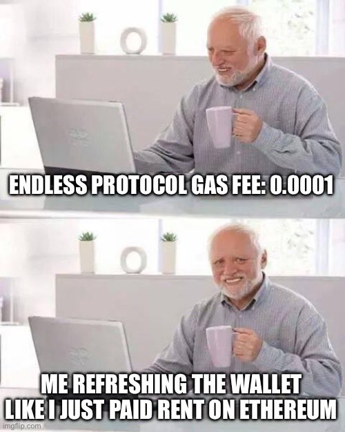 iammus1's tweet photo. PTSD from Ethereum gas fees is real Endless Protocol really healing trauma one transaction at a time.
Who else still double-checks even when the fee is basically free? 00

#EndlessProtocol #Web3 https://t.co/4T29hEj1AL