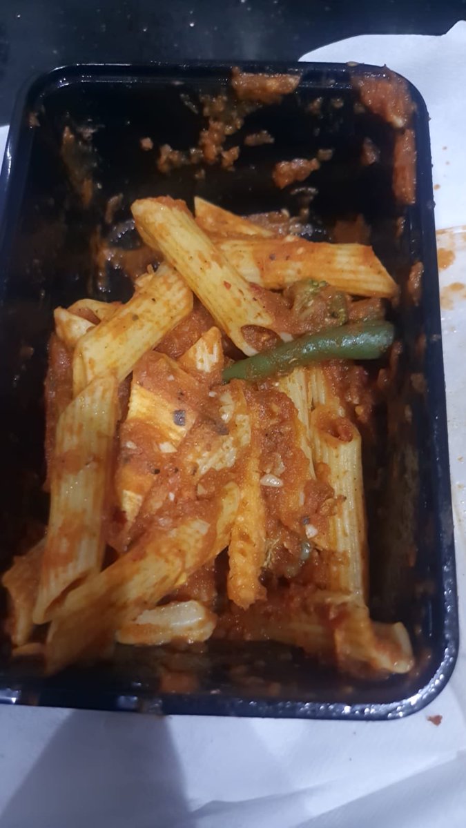 KrrishGarg9's tweet photo. @Swiggy @SwiggyCares I received stale and completely bland food (Arabitta Penne Pasta) from Sundowner against Order ID: 230819750530811. Extremely disappointed with the quality. Tried reaching support via chat but it closes without any resolution. This is unacceptable! https://t.co/xyFSK3R5WG