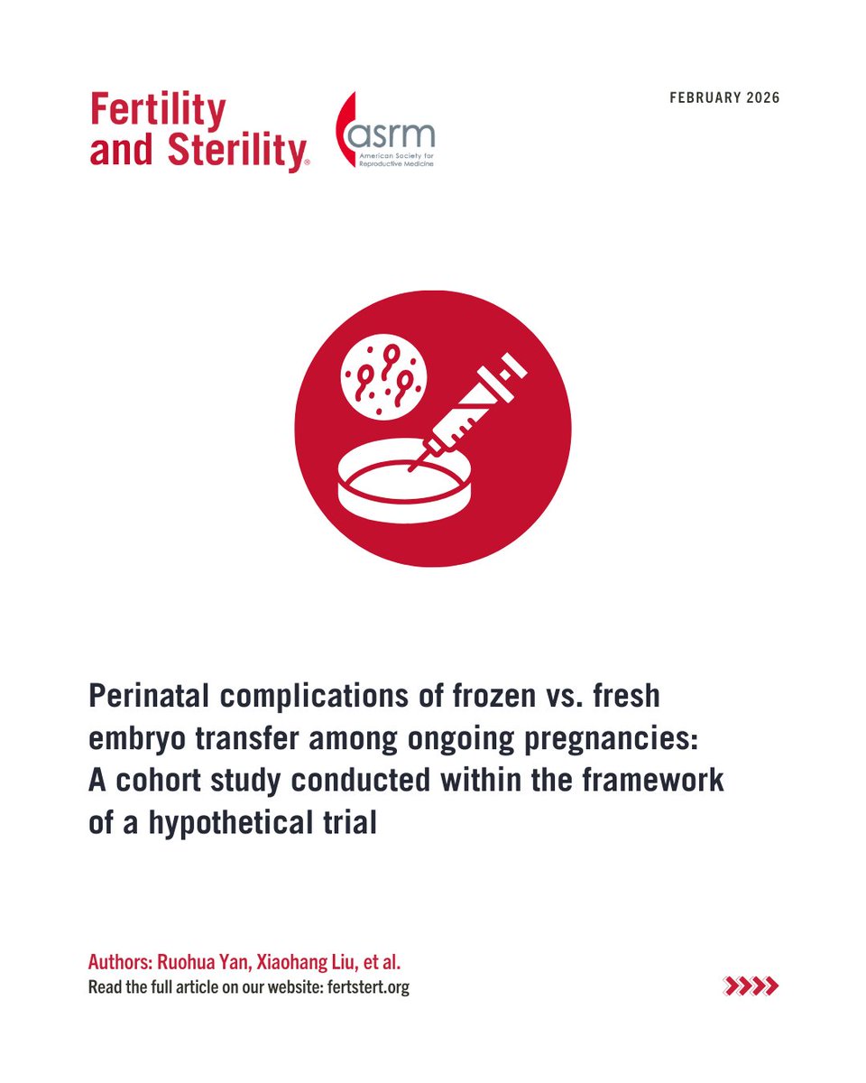 Fertility Sterility tweet media