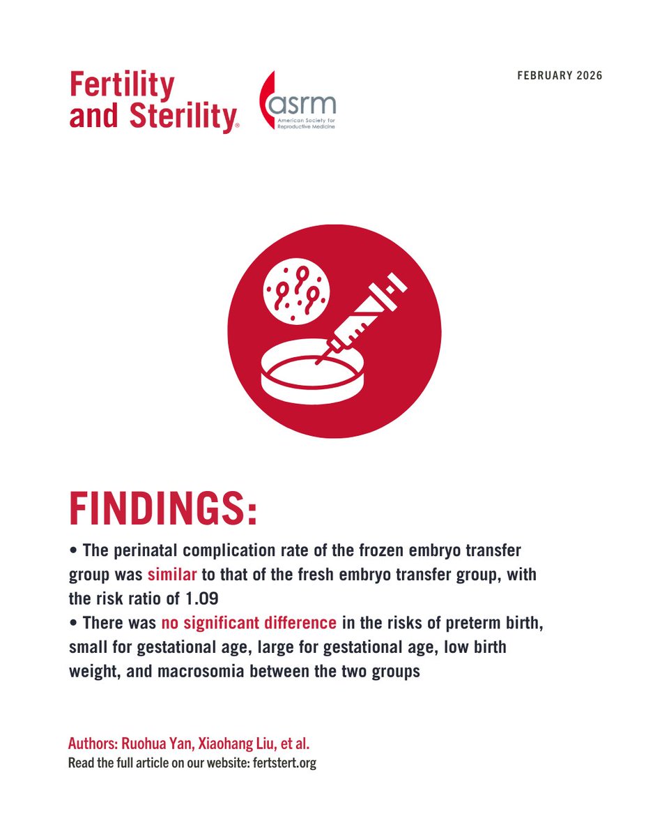 Fertility Sterility tweet media