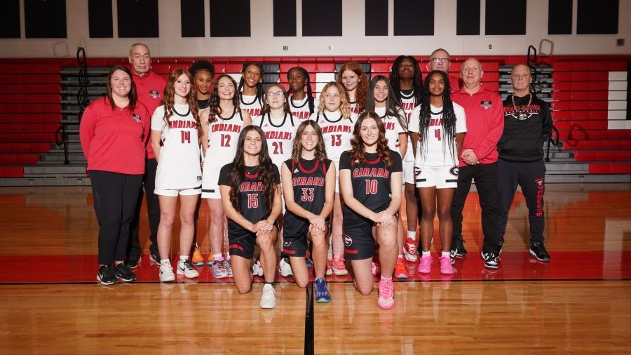 Congratulations to Girard Girls Basketball, the 2025-26 NE8 Champions! ne8athletics.org/sports/girls-b…