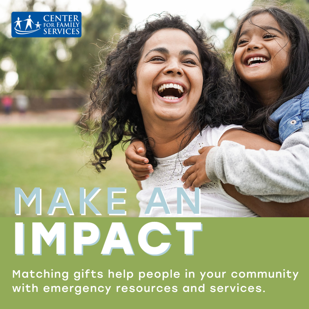 centerffs's tweet photo. Are you looking for a meaningful way to make an even greater impact in 2026? Many employers offer Matching Gifts programs that double the power of your generosity.

To make your gift to Center For Family Services, visit https://t.co/nKvqpo8j07 https://t.co/ZH8Z4Z0sf6