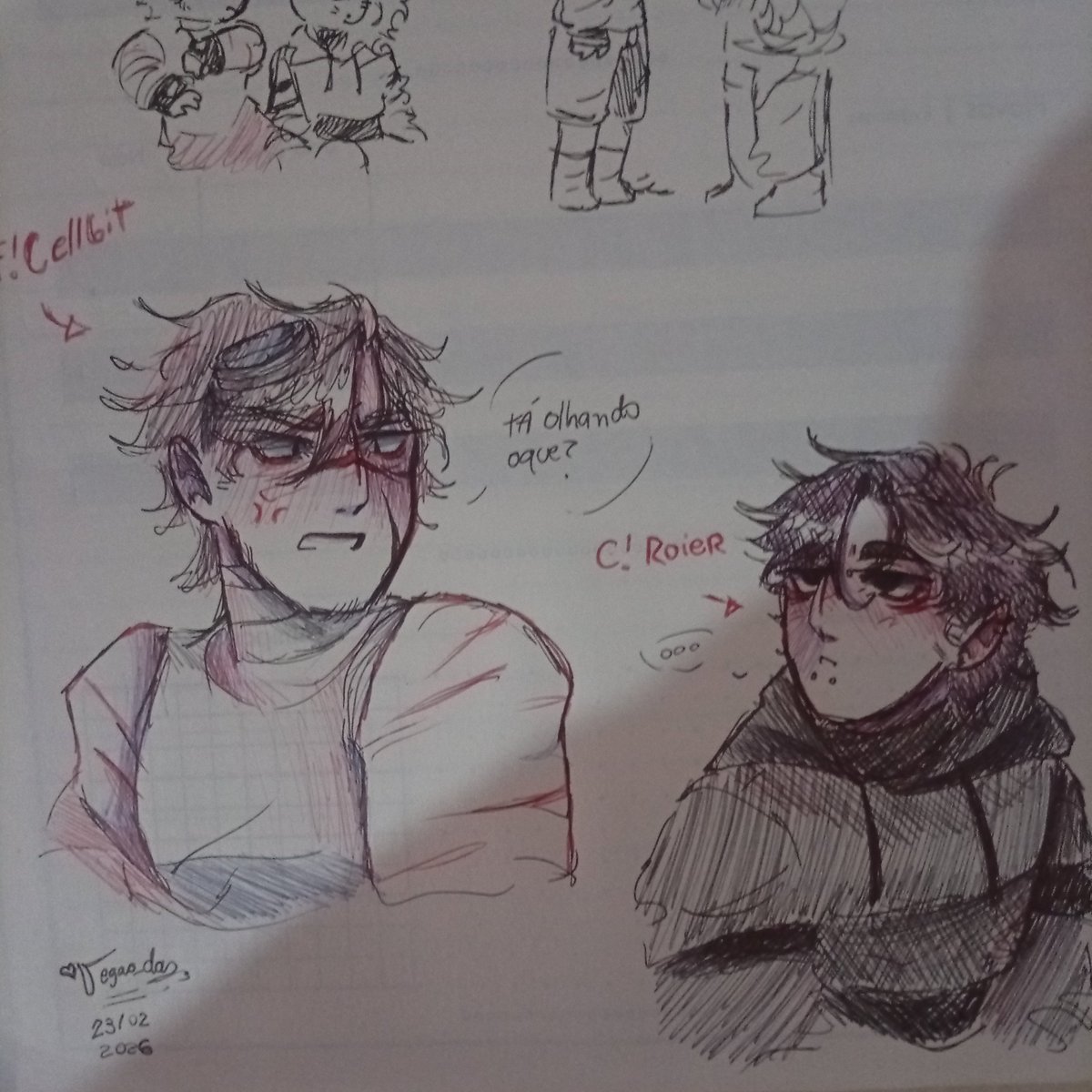 Rabisco rápido que fiz na aula

#guapoduo #guapoduofanart #obsessedduo