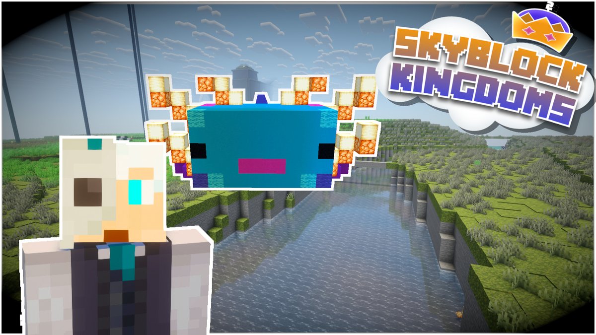 'How did we get here?' AND the Blue Axolotl on #SkyblockKingdoms Not to mention a functioning organ and a void river.
youtu.be/feHfT_EdhnM