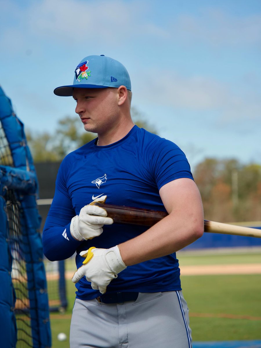 2025 <a href="/BlueJays/">Toronto Blue Jays</a> first round pick JoJo Parker has arrived for his first Spring Training🌴