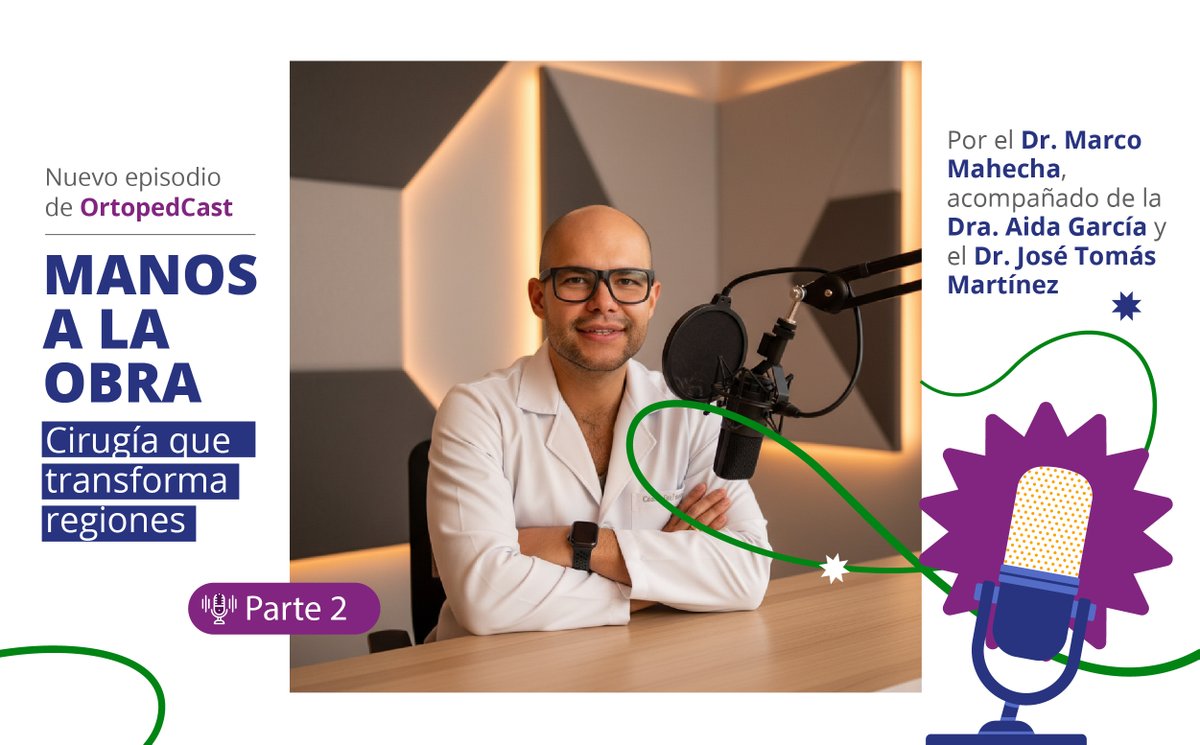 “Manos a la Obra” lleva cirugía de mano solidaria a niños en Colombia. Desde 2019 pasó de 17 pacientes en Cartagena a +100 cirugías por jornada en varias ciudades. Ahora llega a Yopal.🎙️ 
🎧 open.spotify.com/episode/2EuQ9M…