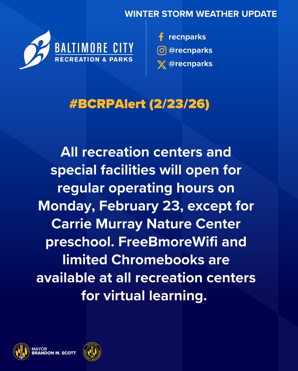 Baltimore Rec & Parks tweet media