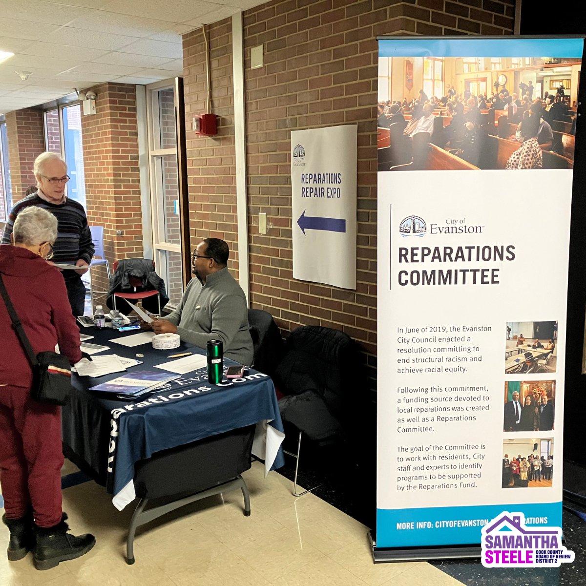 Commissioner Samantha Steele tweet media