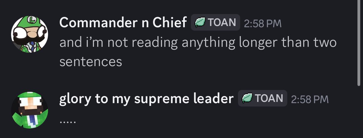 Im clearly in the wrong for not writing up the plan in a more concise manner o great leader toan forgive my foolishness 

(Guys please help me)