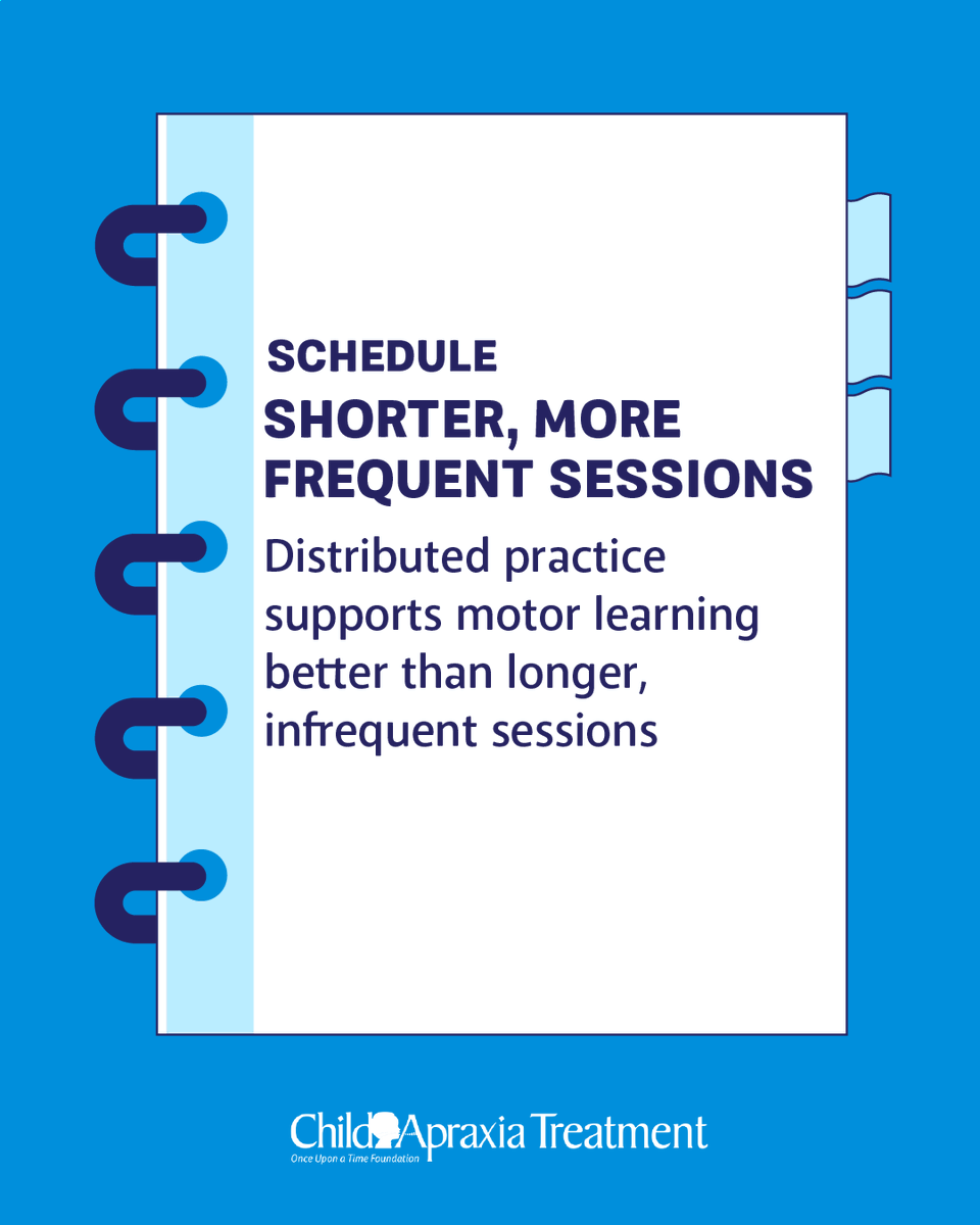 Child Apraxia Treatment tweet media