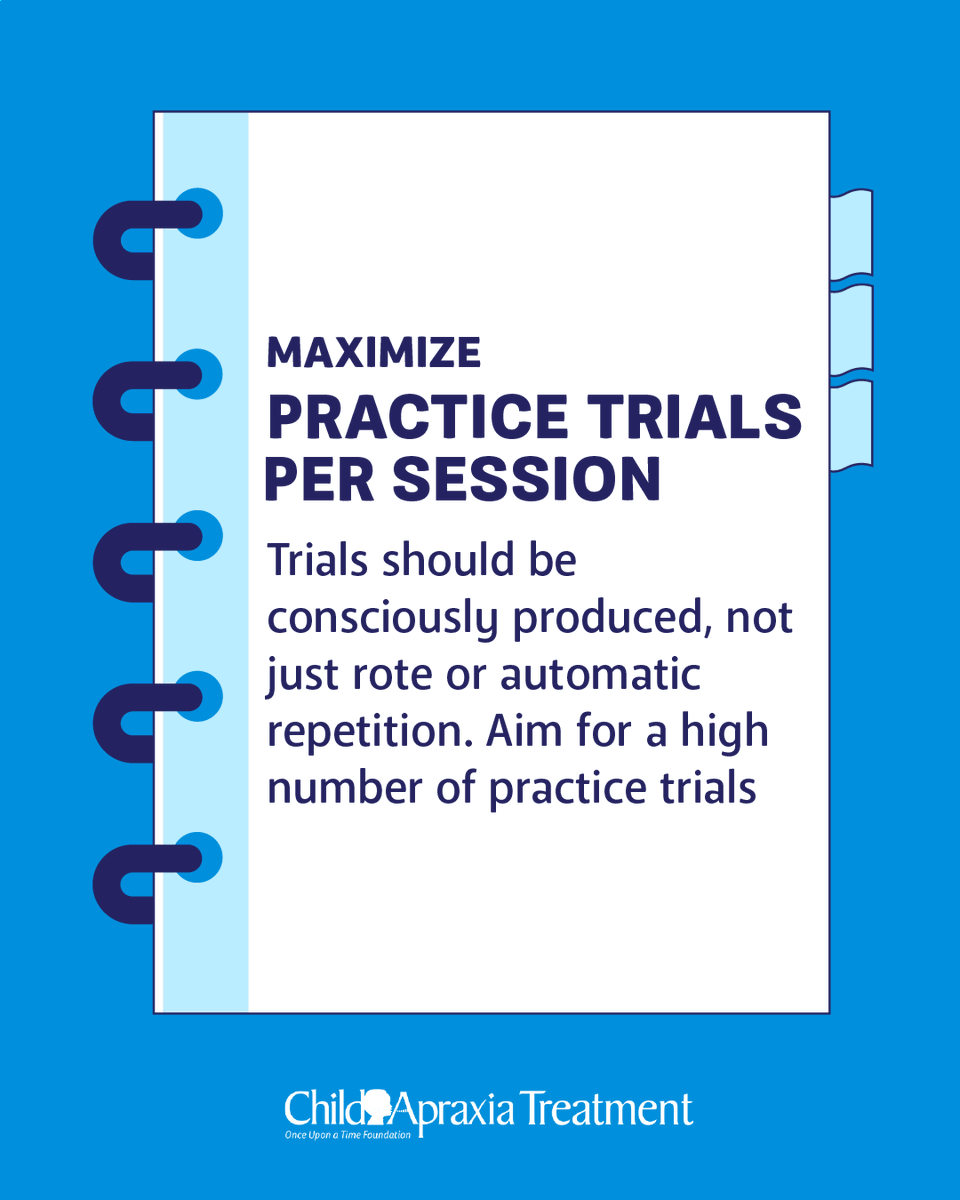 Child Apraxia Treatment tweet media