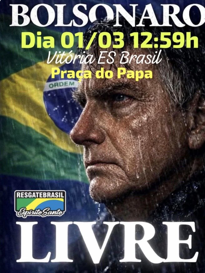 CostaMenegussi's tweet photo. @GayerGus @blessedBrasil33 ACORDA BRASIL 🇧🇷 
#acordabrasil 
#ForaLula 
#ForaMoraes 
#ForaToffoli 
#ForaFachim
 #ForaLulaeSuaQuadrilha https://t.co/ht1pVwtEWx