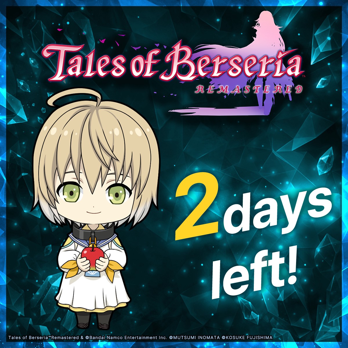BandaiNamcoSEA's tweet image. 🔥 2 days left until Tales of Berseria Remastered! The wait is almost over. 

Pre-order Now🔽
Nintendo Switch™: bit.ly/ToBR-NSW
PlayStation®5: bit.ly/TOBR-PS
Xbox Series X|S: bit.ly/TOBR-Xbox
STEAM®: bit.ly/TOBR-Steam

#TalesofBerseria #Remastered