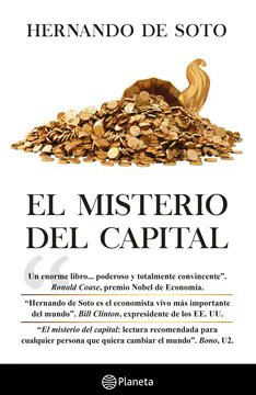 Opinión esencial del nuevo primer ministro del Perú, Hernando de Soto, resumida en una frase: Un sistema de derechos de propiedad formal, sólido y legal puede transformar los activos en capital comercializable, promoviendo así el desarrollo económico y el progreso social.👇👇