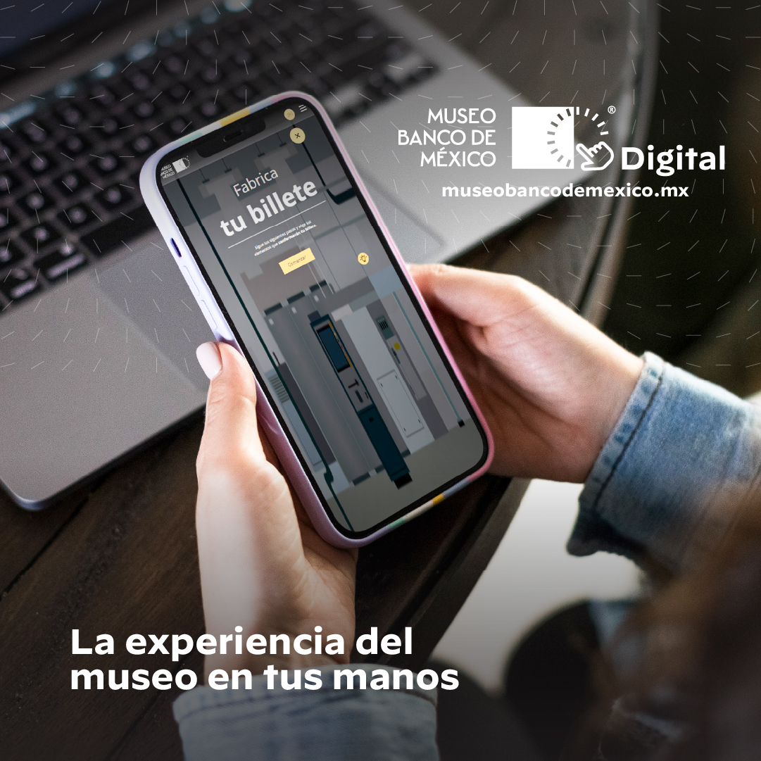 ¿Qué tiene que pasar para diseñar un billete?
Descúbrelo en nuestra experiencia interactiva👉 museobancodemexico.mx/fabrica-tu-bil…
#MuseoDigital hace accesible el proceso de fabricación de billete a través de una experiencia para todas las edades. 
#MuseoBancoDeMéxico #BancodeMéxico