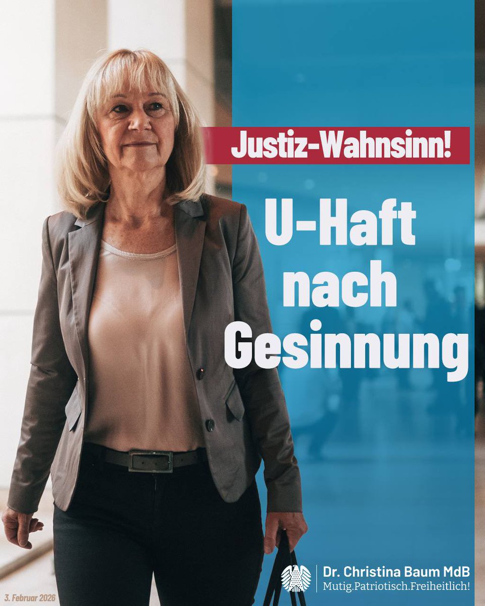Was für ein Justiz-Wahnsinn! 

Im Jahr 2025 ließ die Justiz bundesweit 50 Schwerverbrecher aus der U-Haft frei – darunter Mörder, Vergewaltiger und Täter schwerer Körperverletzungen –, weil sie Fristen verpasst hat !!!

Ein krasses Beispiel: Ein Afghane, der in Berlin zu sieben