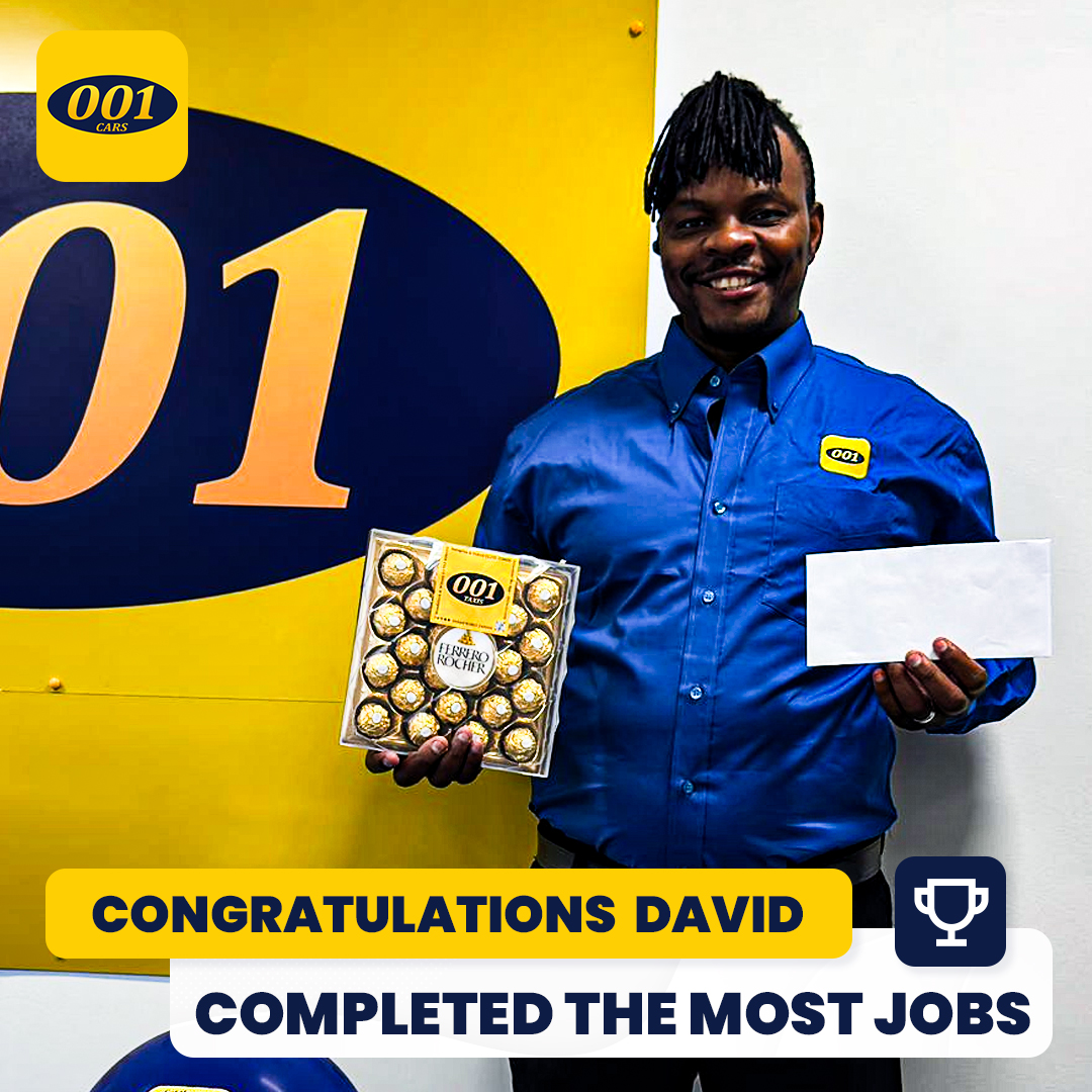 001Taxis's tweet image. 🏆👏 Congratulations to David for completing the most jobs this week!
No rent charged for coming 1st. Well done! 💛
#001Taxis #TopDriver #Oxford #Winner