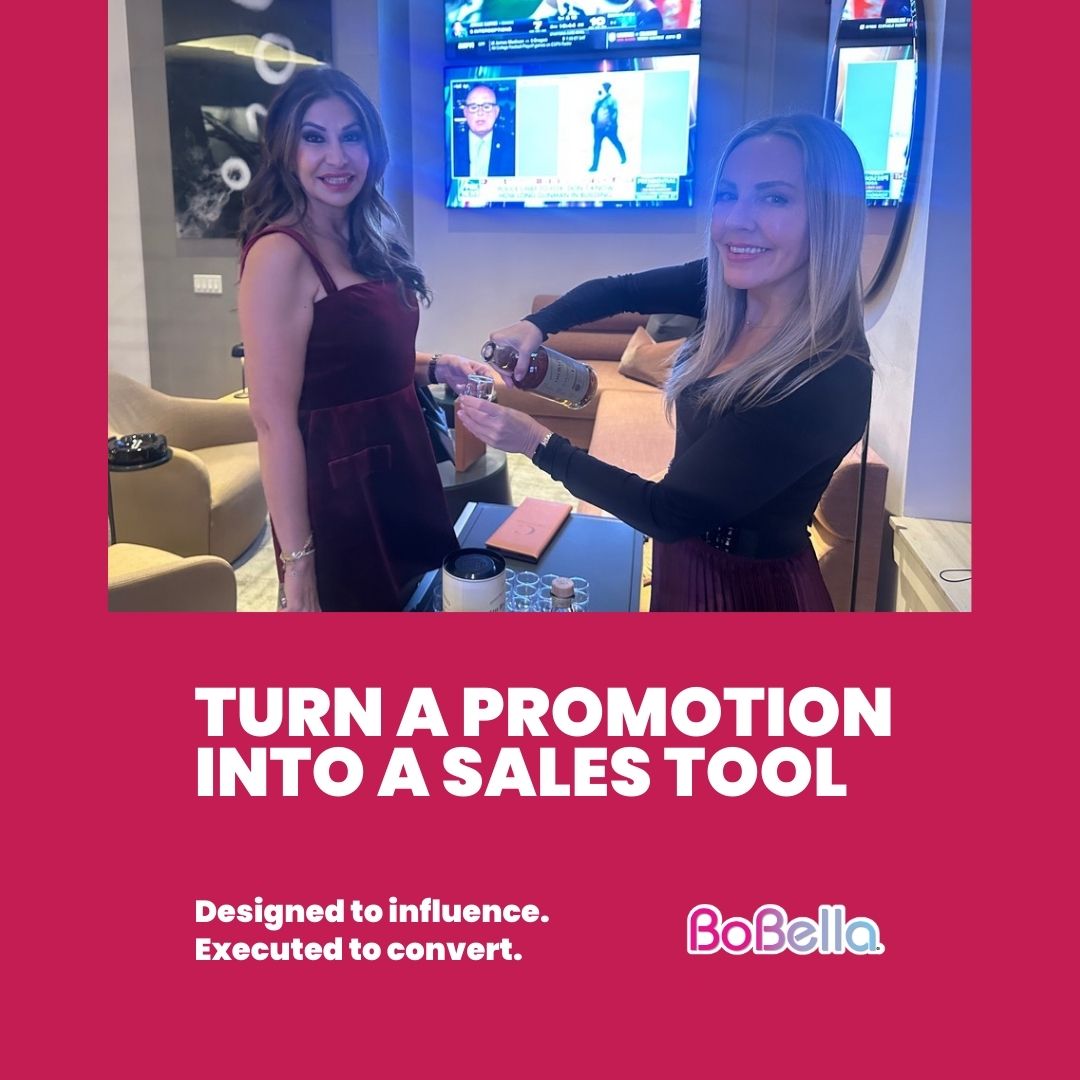 BoBellaPromos's tweet image. With BoBella, your event isn’t just exposure! It’s strategy in action. Our expert team engages customers, builds trust, and guides them from first sip to final purchase. Because the best promotions don’t just impress, they convert.

#SalesDriven #TastingEvents