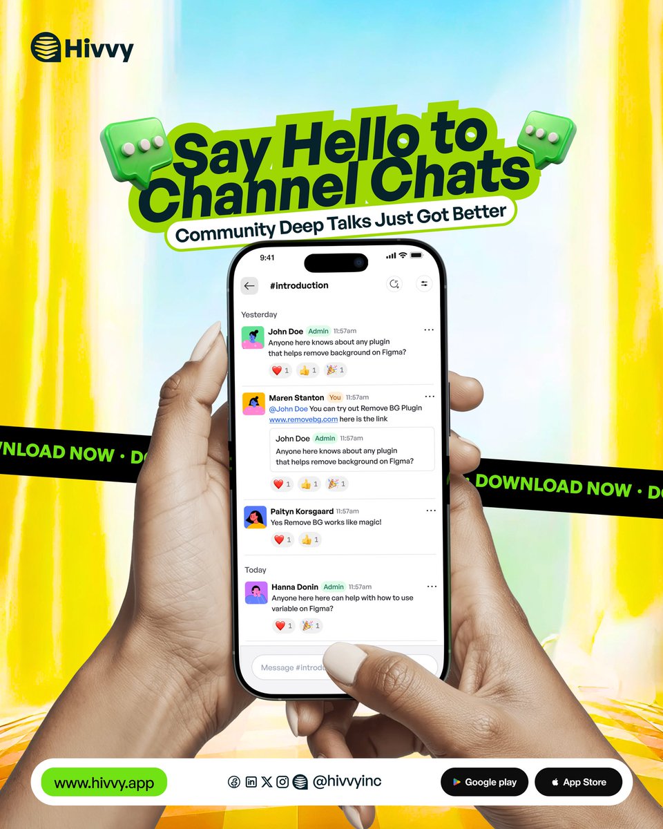 Now Community deep conversations just got better wohoo! 🎉