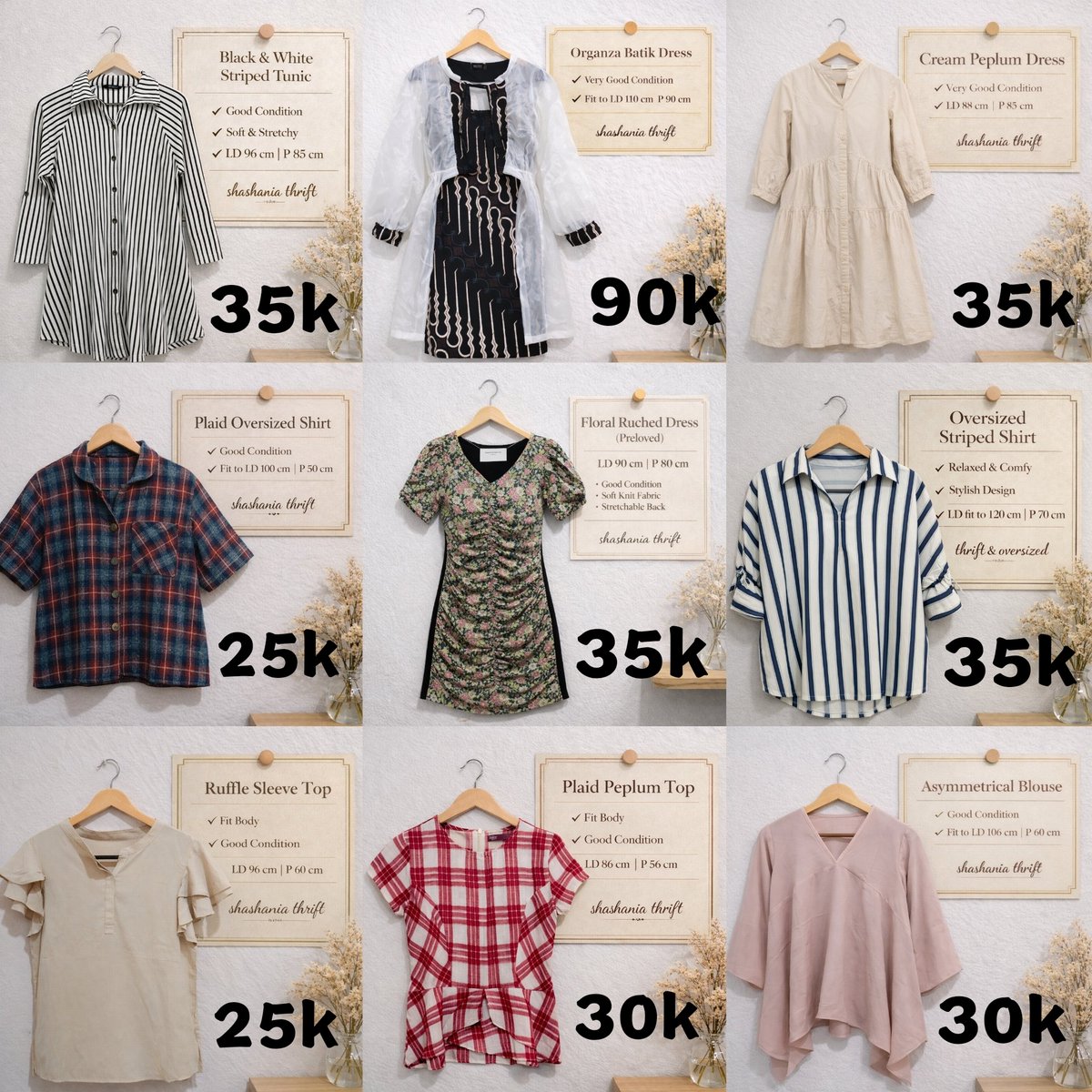 loafscow's tweet photo. wts sell jual preloved
baju atasan crop top vest kaos kemeja sweater outer cardigan tunik dress turtle neck oversized rok panjang celana kulot jeans blouse slimfit

✅ shopee
💌 dm for order
📍 bekasi https://t.co/LVVCXUm4fG