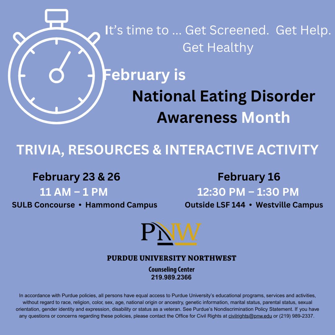Every BODY belongs. Every story matters. 💜 This National Eating Disorders Awareness Week, spread hope and provide life-changing information and resources. Eating disorders are often hidden, but we are bringing them into the light.