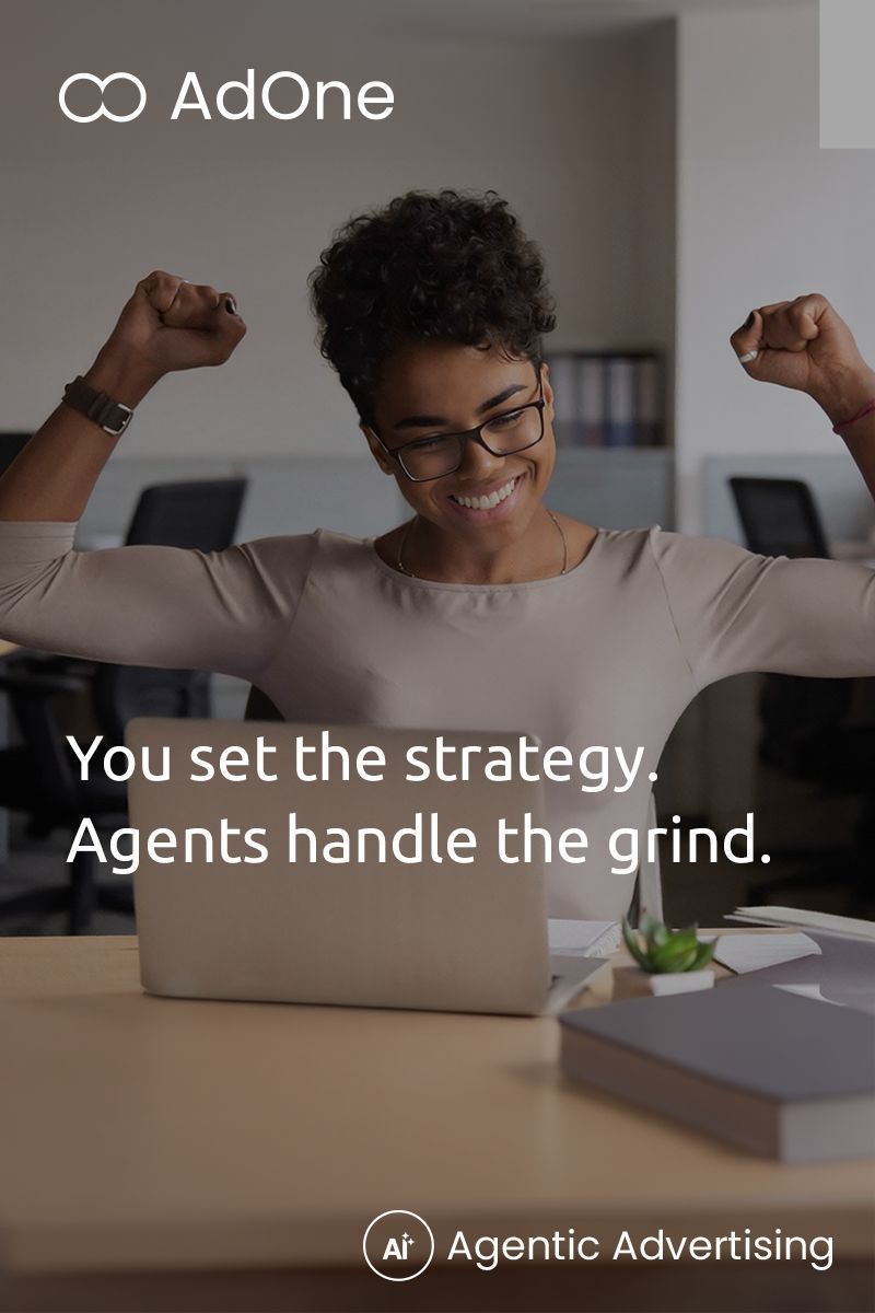 ADvendio's tweet photo. Strategy is where your value lies; manual execution shouldn’t be where your time goes. AdOne liberates your team from repetitive tasks by deploying specialized AI Agents to manage the entire ad lifecycle.

Learn more about AdOne - https://t.co/LVfUcFS5vK https://t.co/Jd1uPfDkTs