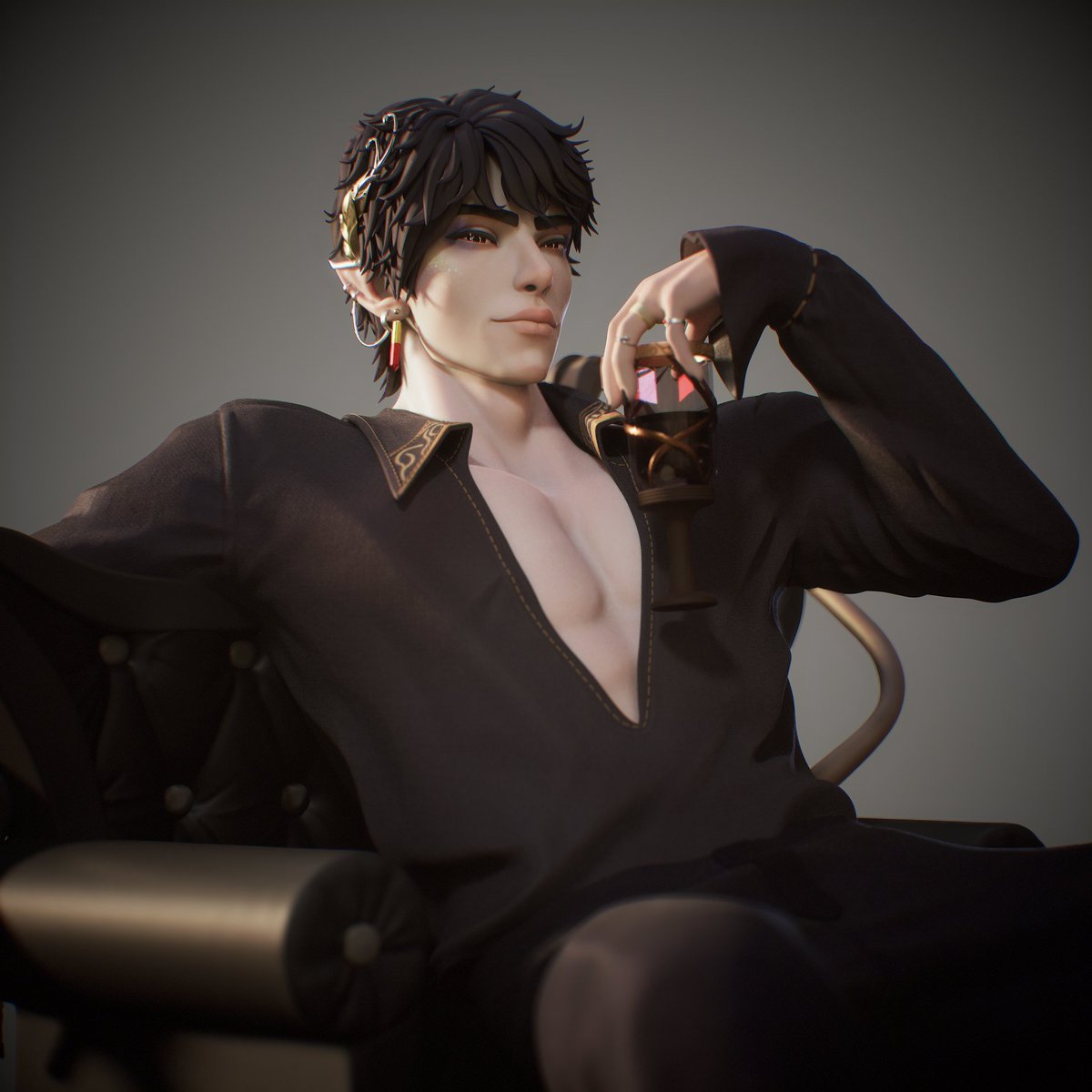 necryptrok's tweet photo. Hello there! This is my first published work. 
Love Cardan and Cruel Prince series!

Author of the original image: @frostedsparrow 

#Cruelprince #Cardan #TheFolkOfTheAir #ZBrush #3D https://t.co/ikPBsxUjdI