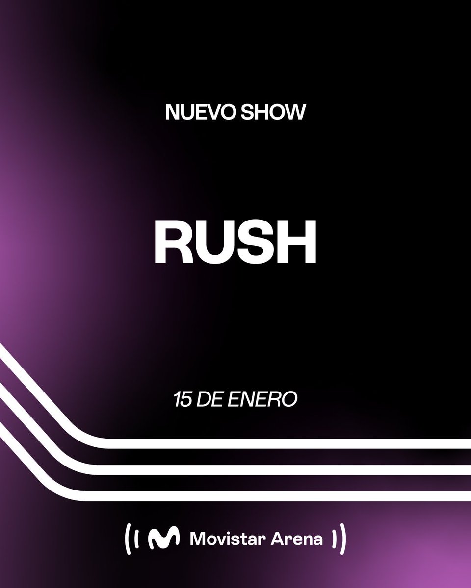 Closer to the heart ❤️ Rush viene al Movistar Arena 🎸