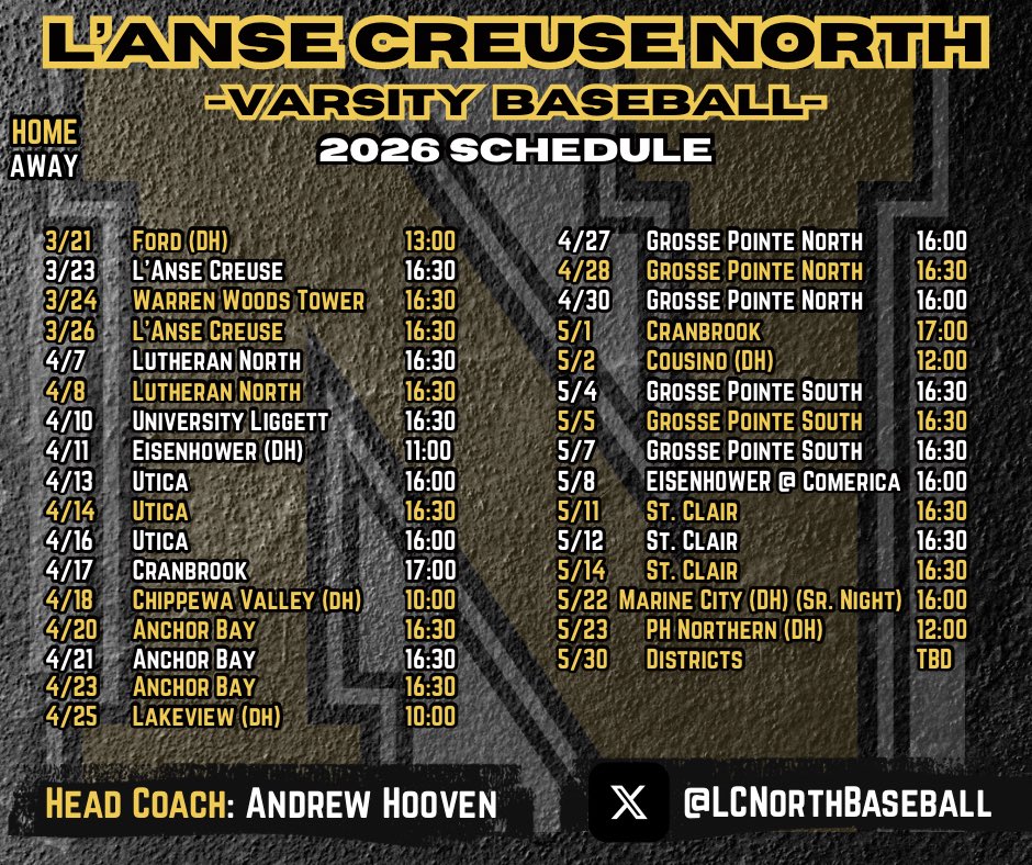 LCNorth Baseball tweet media