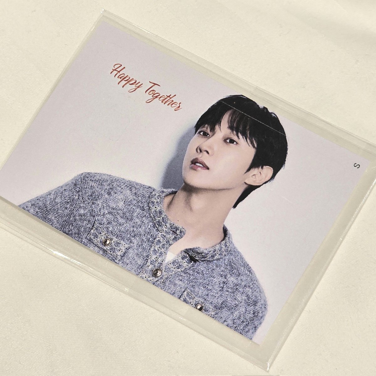 onlyyou_jy's tweet photo. Happy Together 도쿄 팬미팅
카드커버스티커 다른버전 구합니다🙏🙏

Happy Together Tokyo Fanmeeting 東京ファンミーティング
カードカバーステッカーの別バージョンを探しています🙏🙏

#진영 #Jinyoung #정진영 #ジニョン https://t.co/45itTc2UMF