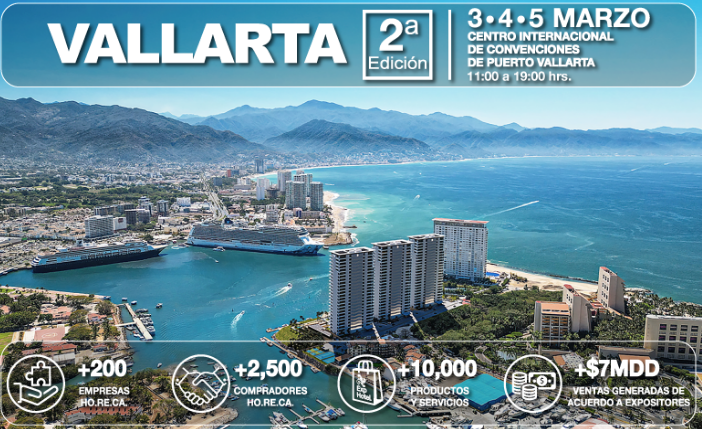 Exphotel, motor de negocios para el sector turístico en Puerto Vallarta, se realizará en el mes de marzo
Exphotel se ha consolidado como un detonador clave de negocios entre proveedores y prestadores de servicios turísticos, posicionándose como un referente