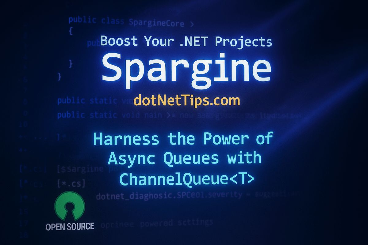 realDotNetDave's tweet photo. Background services. Pipelines. Async workflows.
If you’re still fighting queues in .NET, it’s time to upgrade. 🎸
ChannelQueue<T> from Spargine has your back.
👉 #dotnet10 #MVPBuzz #Spargine #AsyncProgramming
https://t.co/Patzd1oGWV https://t.co/4zc18FP4LH