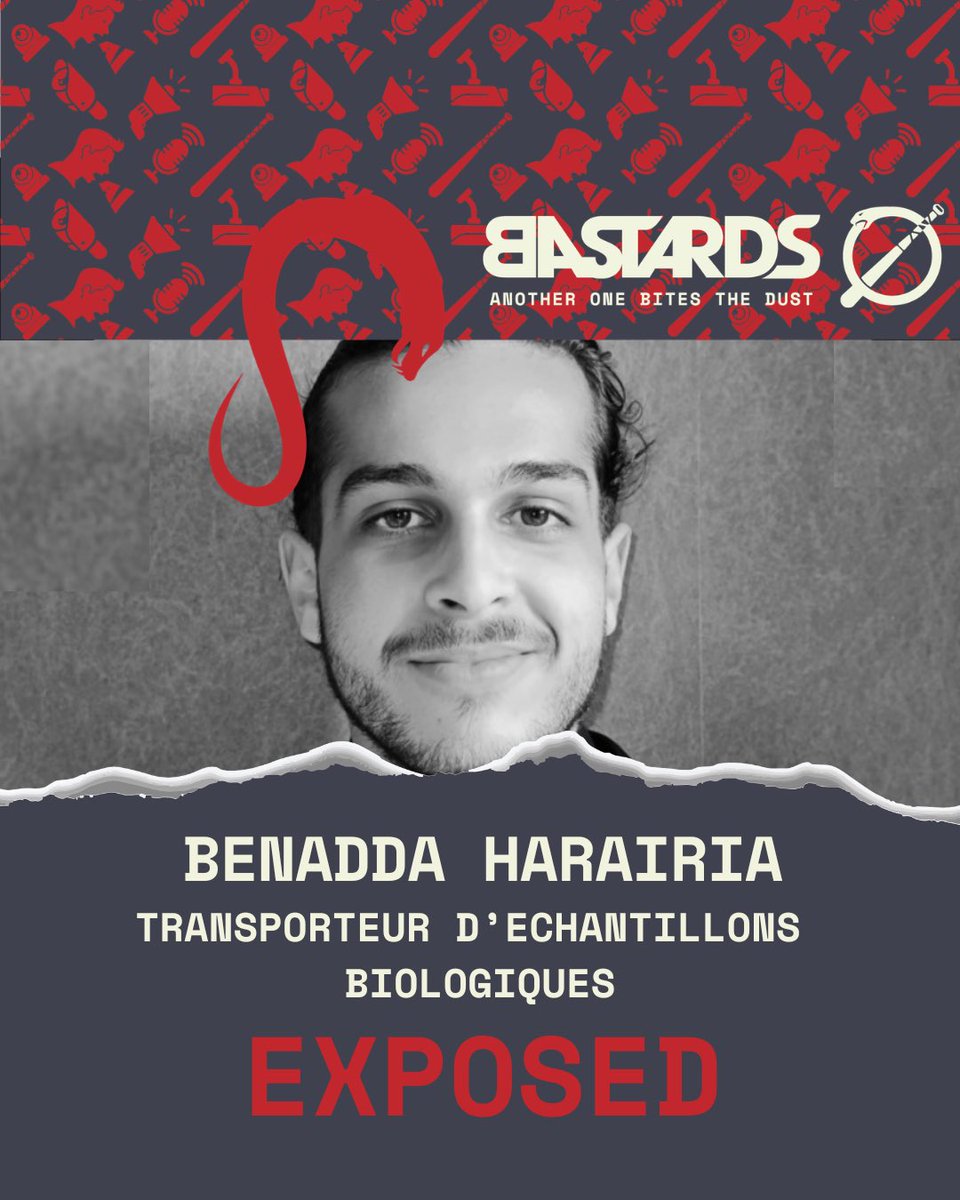 SwordOfSalomon's tweet photo. 🚨💉 SIGNALEMENT : Benadda Harairia (@BHarairia @BenaddaV2), Rouennais d’origine algéro-marocaine 🇩🇿🇲🇦, a été recruté il y a deux semaines en tant que coursier chargé du transport d’échantillons biologiques au sein de la société SangDétour (Rouen).

⚠️Sur son compte X, il publie de graves contenus faisant l’apologie du Hamas, de la Shoah, et tient de nombreux propos antisémites, notamment :

📌 « SALE FEUG AU FOUR VA »
📌 « Ta grand-mère la juive cramée »
📌 « Mon plus grand rêve aujourd’hui, sah » (publié le 7 octobre 2023)

Il publie également de nombreux propos anti-blanc, anti-français et homophobes.

⚖️ Benadda Harairia doit être poursuivi en justice et lourdement condamné.

💼❌ Monsieur Ghislain Auguet, en votre qualité de gérant de la société SangDétour, il est de votre responsabilité de vous séparer d’un tel employé qui incite à la haine et au terrorisme, a fortiori dans un secteur médical aussi sensible.

Cc @PoliceNationale @Prefet76 @Interieur_Gouv @Association_OJE @LICRA @ObservatoireOjf @Rouen
